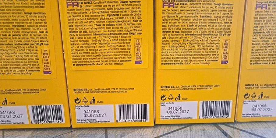 Nabízím FAT direct 4 ks, unikátní spalovač, doplněk stravy.  - foto 2