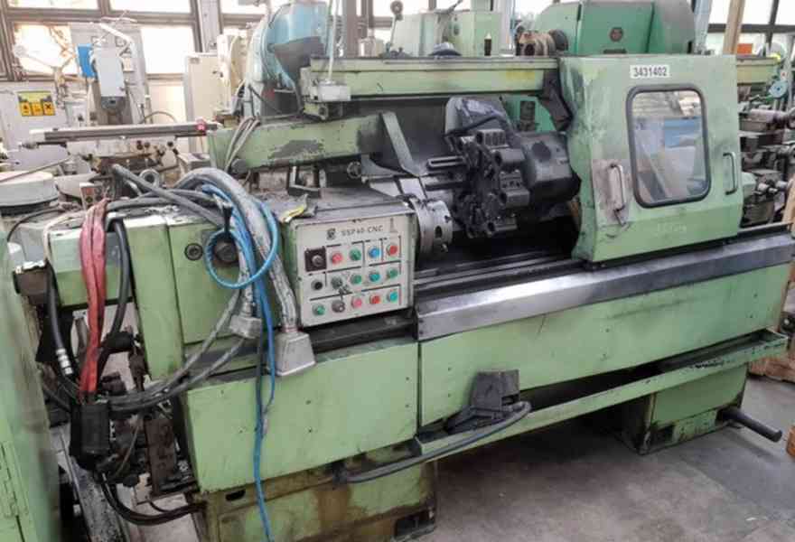 Soustruh poloautom. jednovřetenový SSP 40 CNC   - foto 3