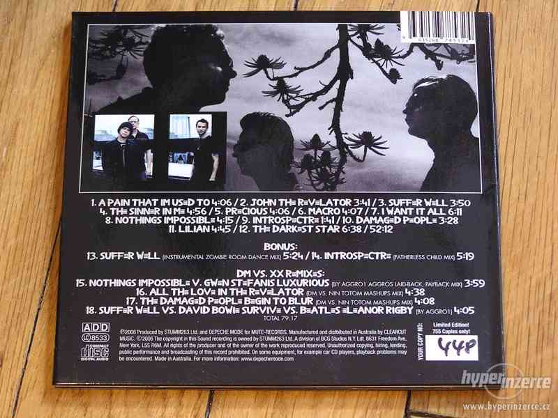 CD Depeche Mode - Playing the angel Instrumental LIMITED - foto 2