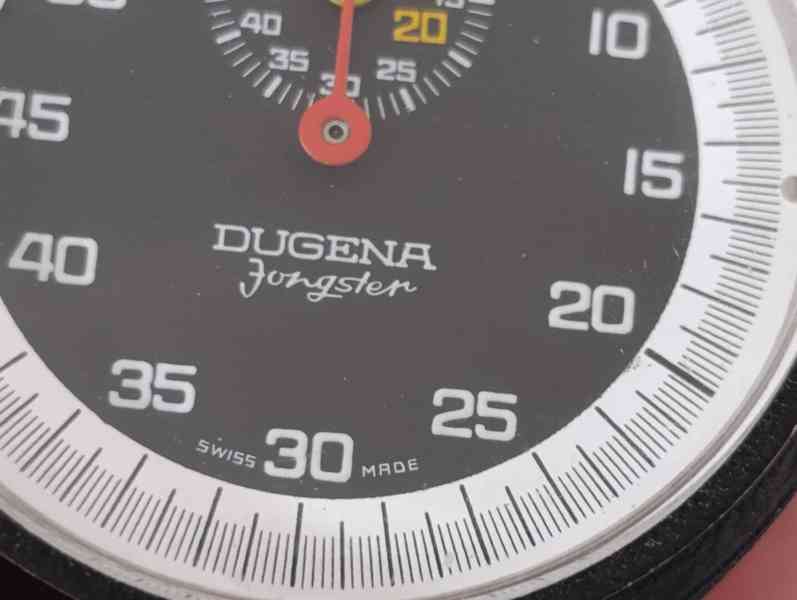 Retro stopky Dugena Jongster Swiss Made - foto 14