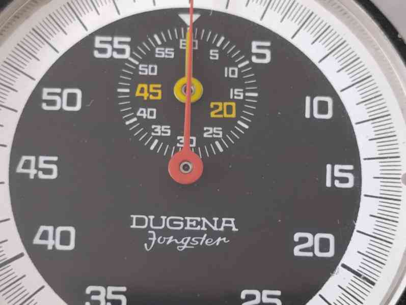 Retro stopky Dugena Jongster Swiss Made - foto 15