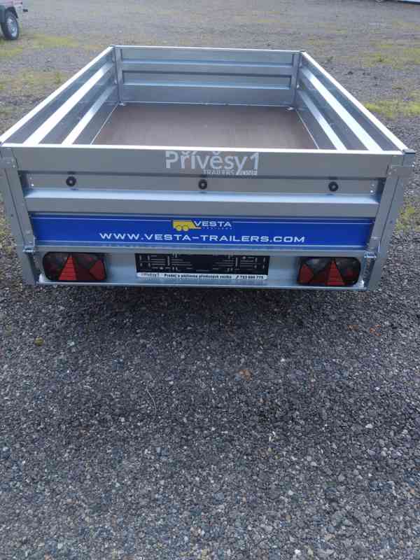 Přívěsný vozík VESTA Light 20 sklopný 750 kg - foto 5