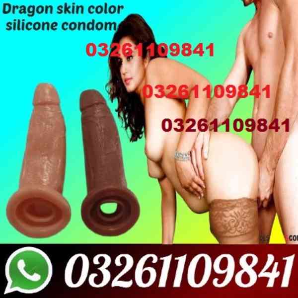 Dragon skin color silicone condom in Islamabad * 03261109841
