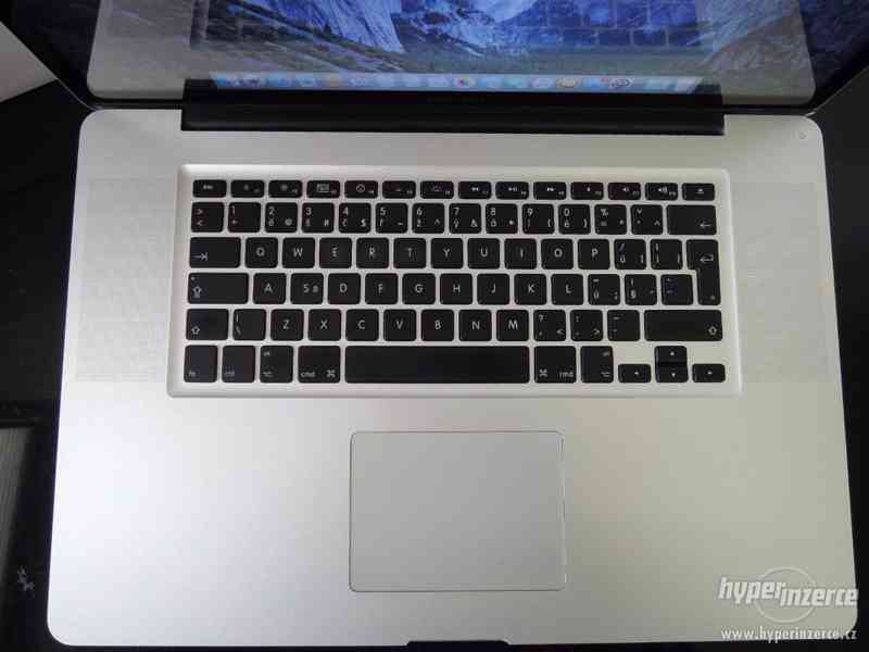 MacBook PRO 17" /i7 2.2 GHz/8GB RAM/500GB HDD/ZÁRUKA - foto 3