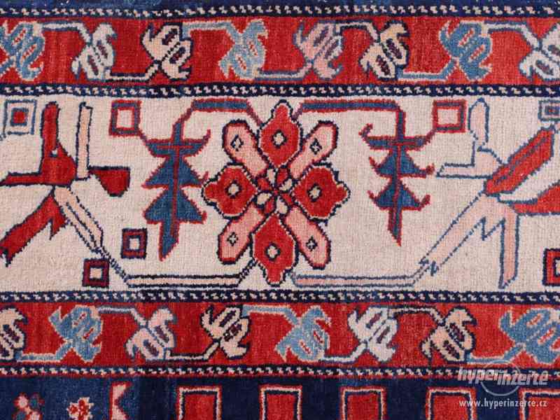 Ručně vázaný zakavkazký koberec Kazak 450 x 303 cm - foto 4