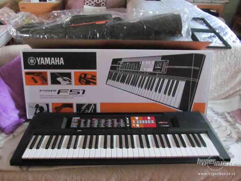 Prodám Yamaha Keyboard PSR F51 - foto 1