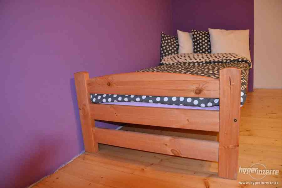 Dětská postel z masívu 190x90 včetně roštu - AKCE - foto 4