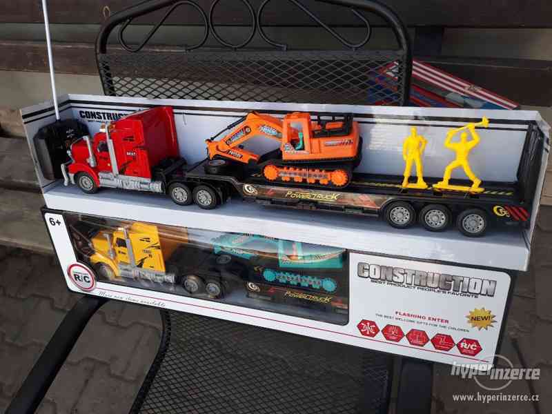 399KČ R/C model Kamion Truck Max + BAGR DELKA 63CM - foto 1