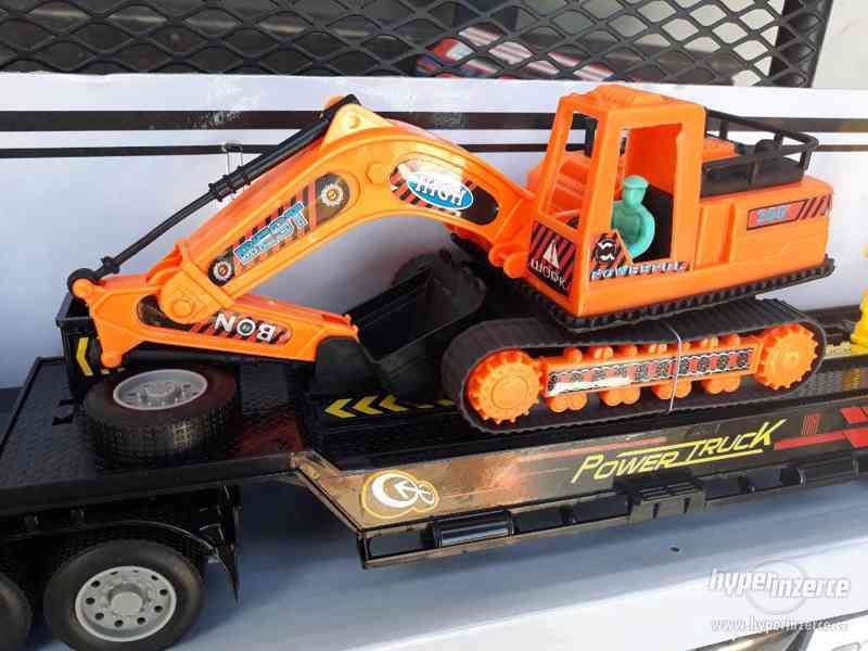 399KČ R/C model Kamion Truck Max + BAGR DELKA 63CM - foto 2