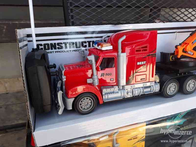 399KČ R/C model Kamion Truck Max + BAGR DELKA 63CM - foto 4