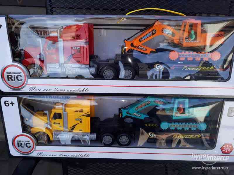 399KČ R/C model Kamion Truck Max + BAGR DELKA 63CM - foto 6