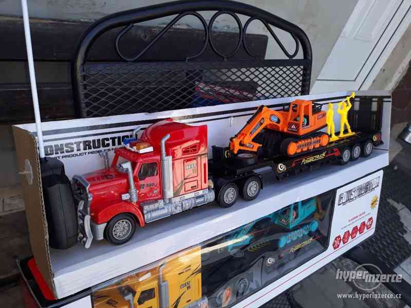 399KČ R/C model Kamion Truck Max + BAGR DELKA 63CM - foto 9