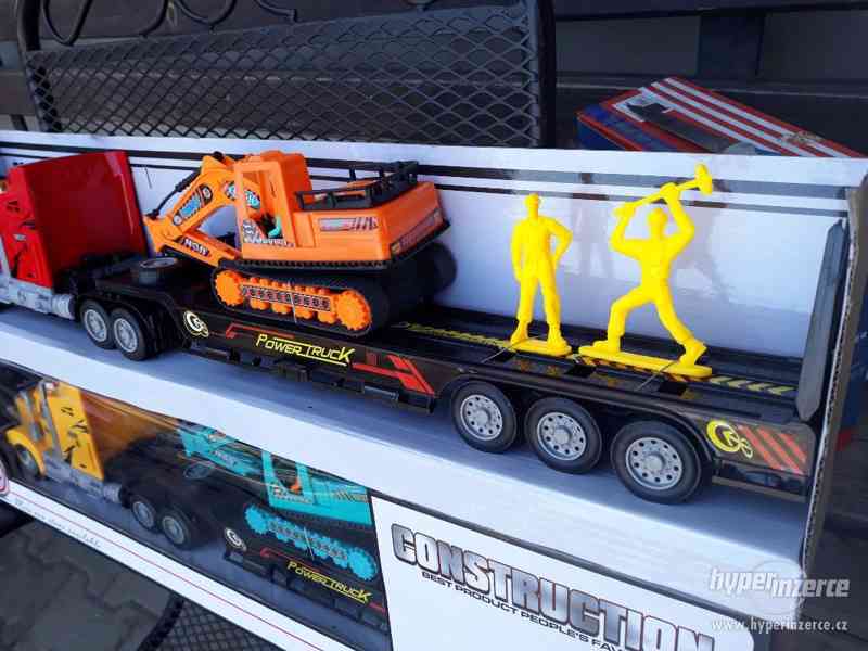 399KČ R/C model Kamion Truck Max + BAGR DELKA 63CM - foto 10