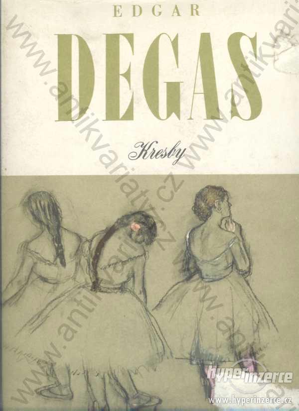 Edgar Degas:Kresby Jaromír Pečírka 1958 - foto 1