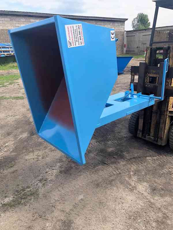 Pojemnik samoopróżniający 0,5m3, kontener - foto 6