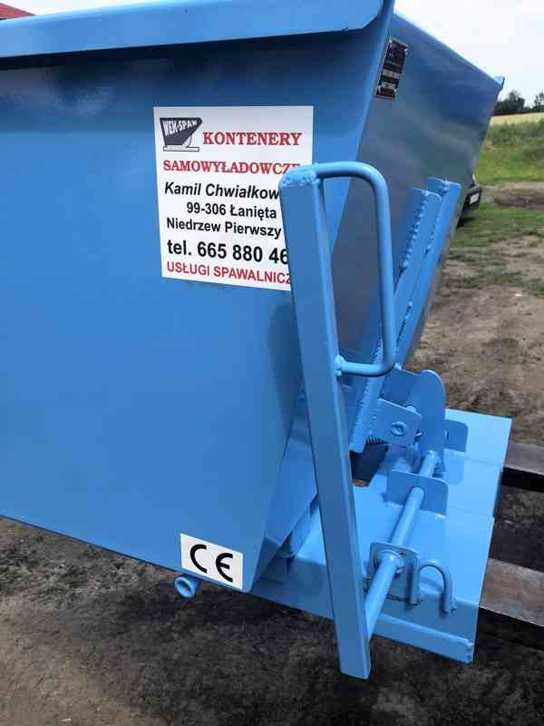 Pojemnik samoopróżniający 0,5m3, kontener - foto 3