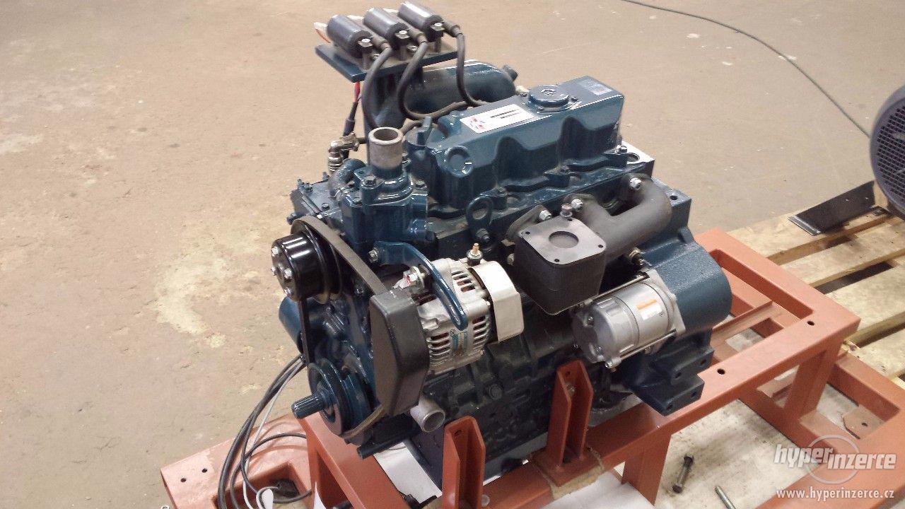 PLYNOVÝ MOTOR I.M.A. KUBOTA IG 1,8  23kW 3 VÁLCE NOVÝ - foto 1
