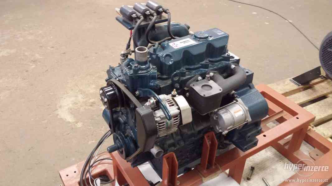 PLYNOVÝ MOTOR I.M.A. KUBOTA IG 1,8  23kW 3 VÁLCE NOVÝ - foto 1