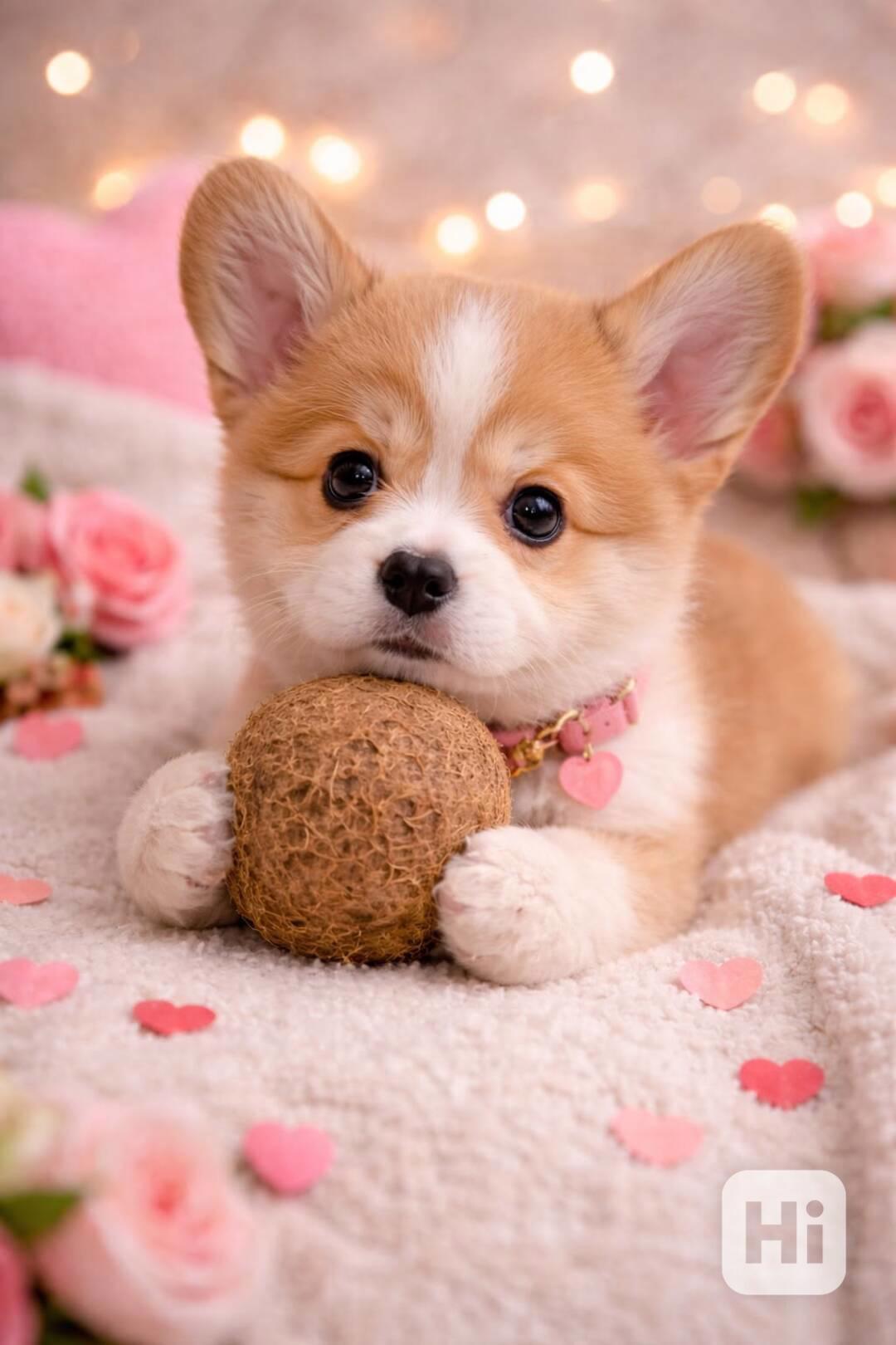   Dárek štěně welsh corgi k adopci zdarma   - foto 1