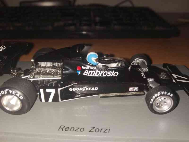 F1 Shadow DN5B Ford #17 Renzo Zorzi 1977 Spark S3841 1:43 - foto 6