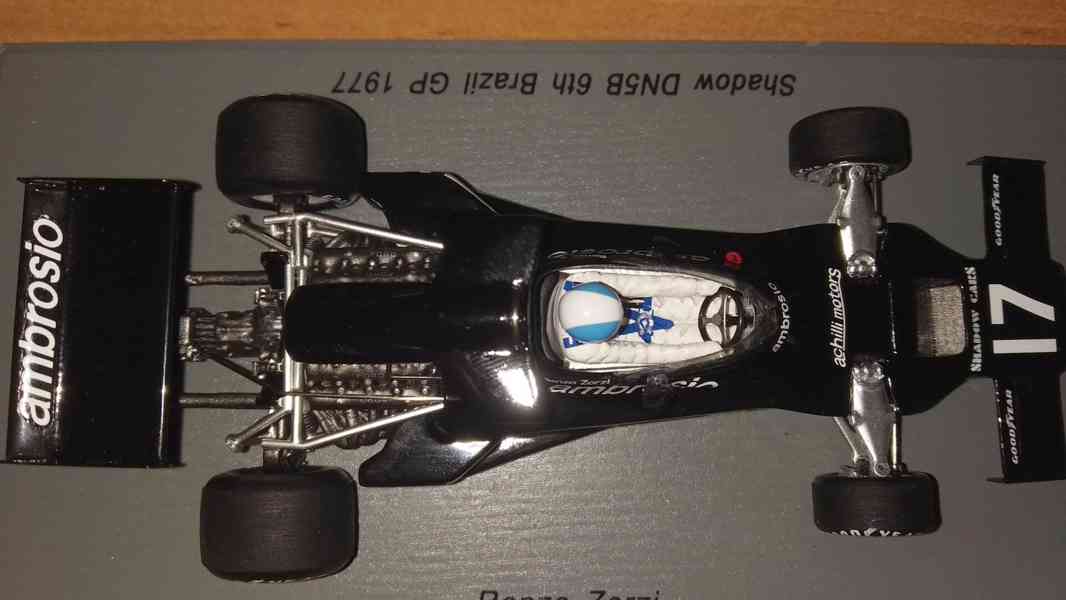 F1 Shadow DN5B Ford #17 Renzo Zorzi 1977 Spark S3841 1:43 - foto 7