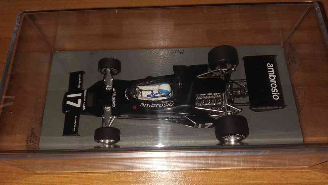 F1 Shadow DN5B Ford #17 Renzo Zorzi 1977 Spark S3841 1:43 - foto 4