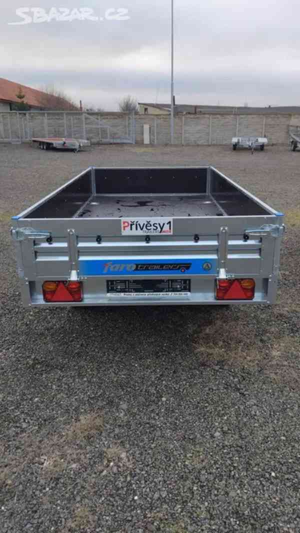  Přívěs FARO MAGICUS 300x150cm 750kg vyztužené bočnice - foto 3