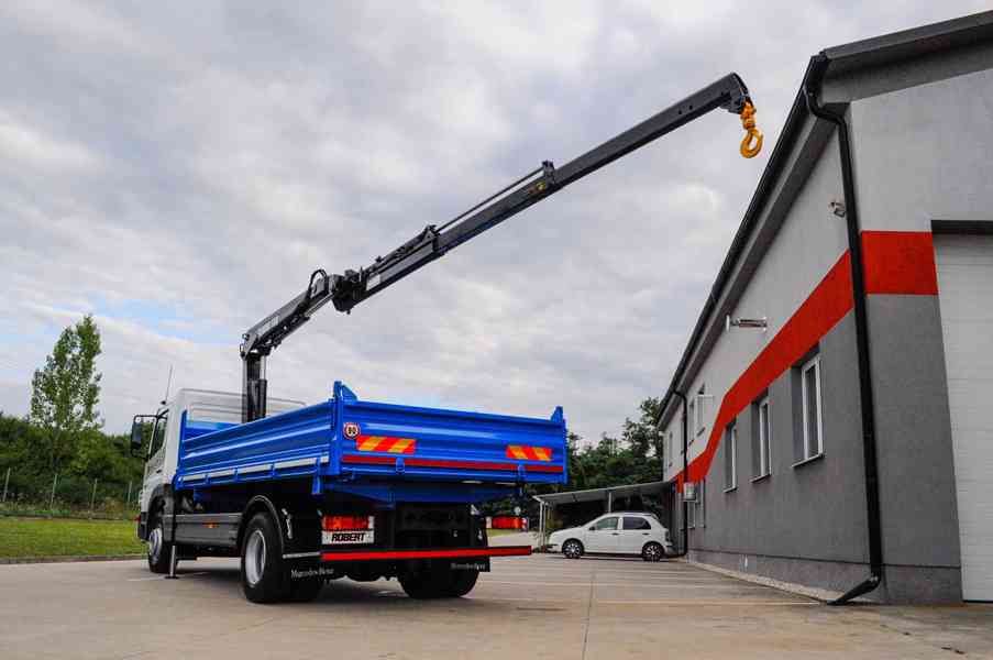 MERCEDES ATEGO 1523 TŘÍSTRANNÝ SKLÁPĚČ + HYDRAULICKÁ RUKA - foto 99