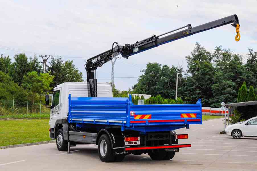 MERCEDES ATEGO 1523 TŘÍSTRANNÝ SKLÁPĚČ + HYDRAULICKÁ RUKA - foto 91