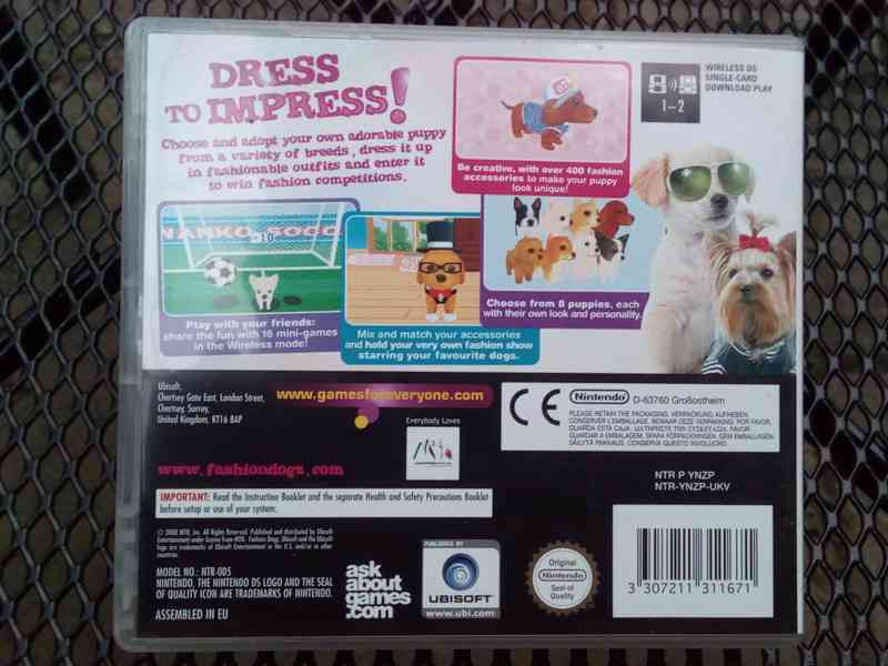 Hra Nintendo DS Fashion Dogz - foto 2