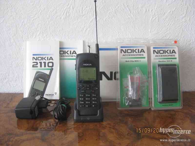 Nokia 2110 - mobilní telefony z r.1994 od 250,-Kč - foto 1