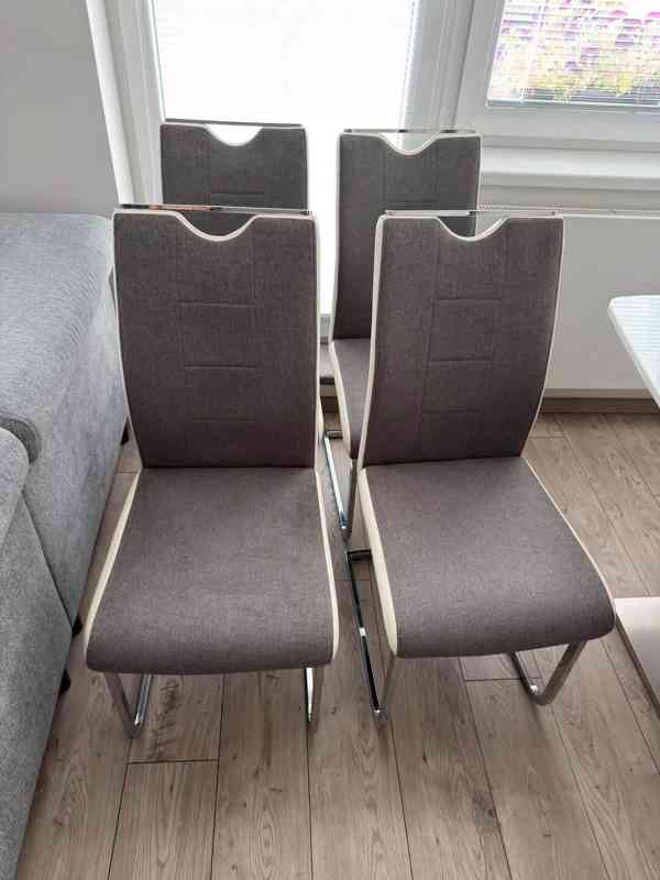 Designový jídelní set - stůl + židle  - foto 9