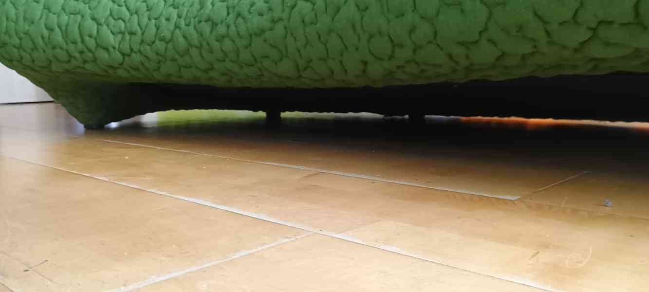 Ligne Roset Ploum velká sedačka + podnožka, potah MOBY/Grass - foto 11