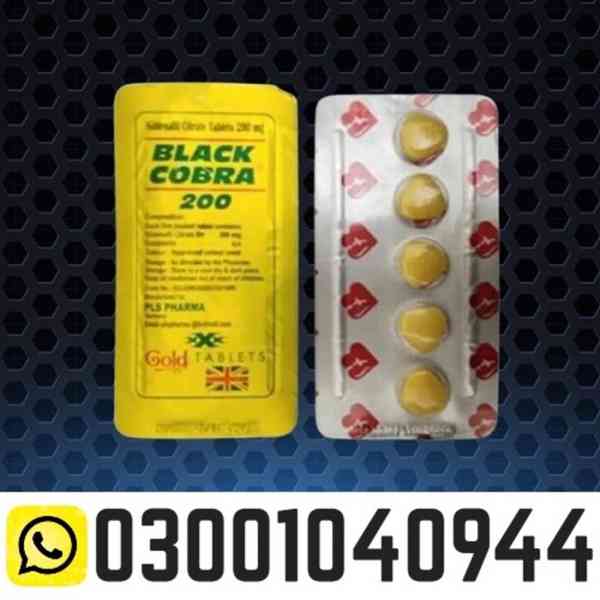 Black Cobra 200mg Tablets in Pakistan \ 0300\1O4O944 - foto 1