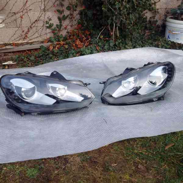 led xenon xenony vw golf vi 6 pravy levy svetlo - foto 2