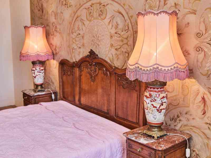 Párové stolní lampy Satsuma z období Meidži – výška 63 cm - foto 11