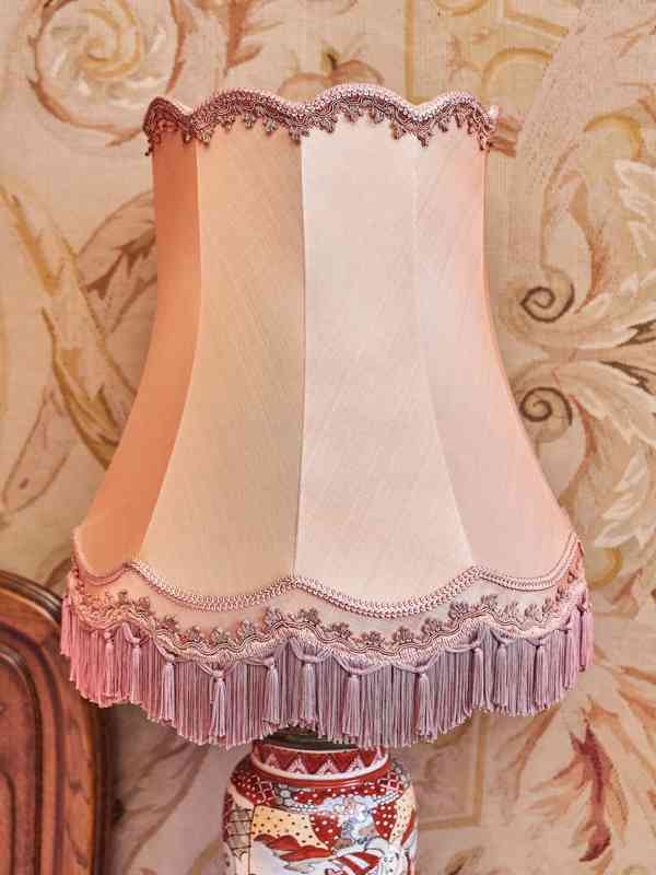 Párové stolní lampy Satsuma z období Meidži – výška 63 cm - foto 4