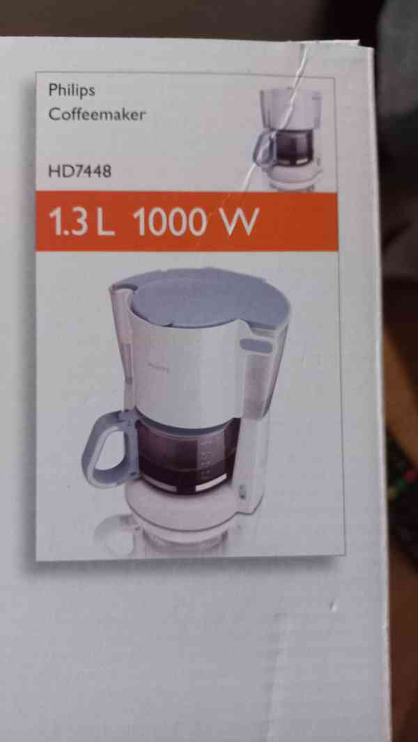 Kávovar PHILIPS  HD7448, nový, nepoužitý - foto 6