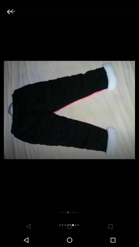 Nové zateplené kalhoty s Minnie - foto 2