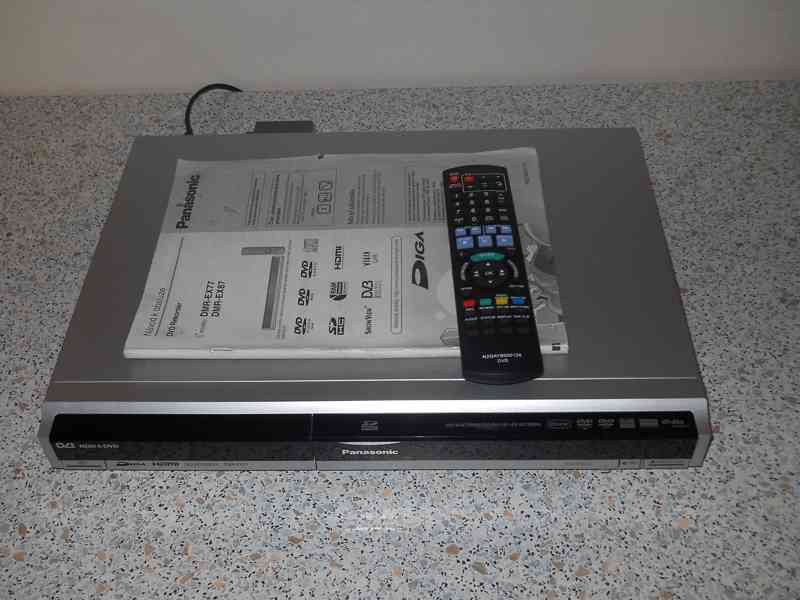 DVD rekordér Panasonic DMR-EX77 - foto 3