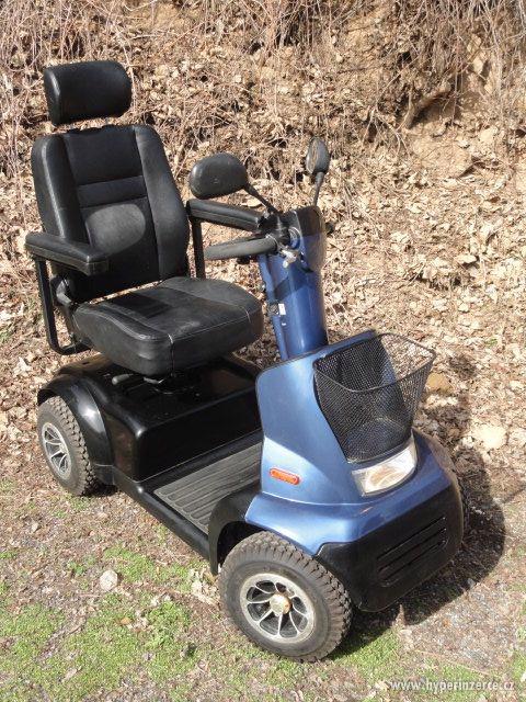 Elektrický invalidní vozík skútr zn. Afikim Breeze C4 SLEVA! - foto 2