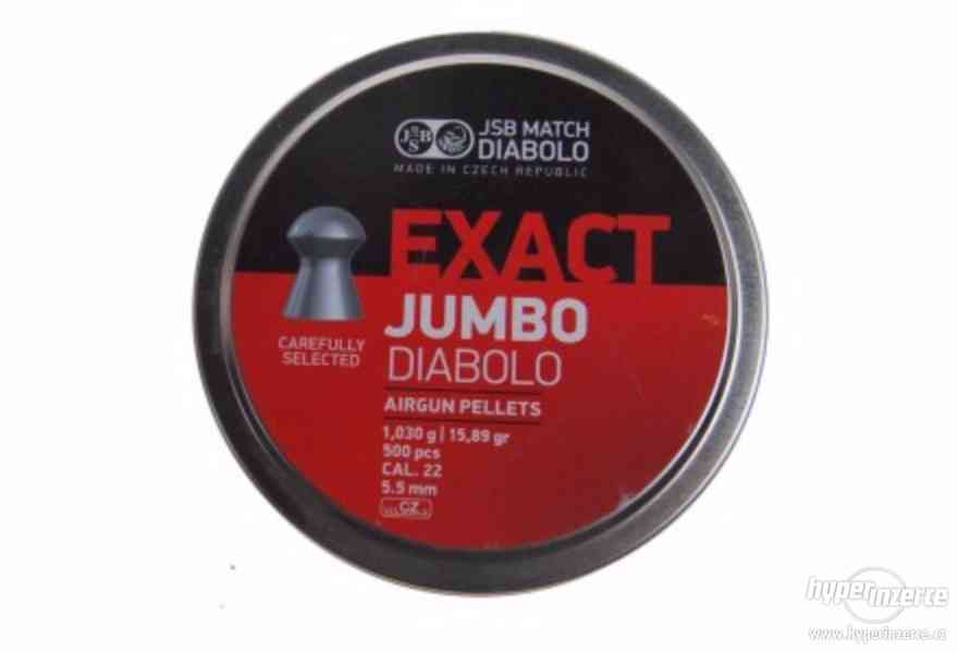 Diabolo JSB Exact Jumbo 500ks cal.5,51mm - foto 1