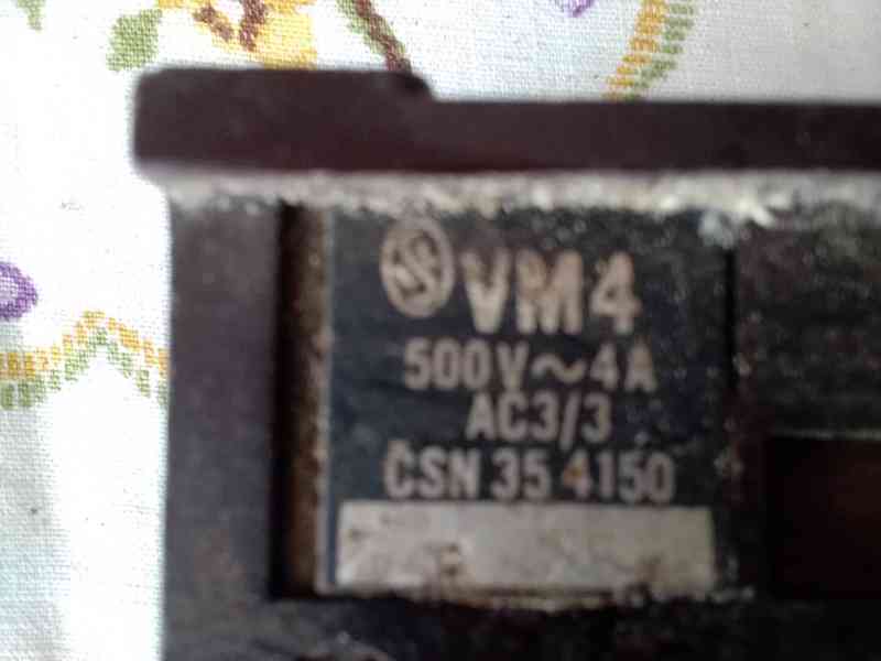 Vzduchový stykač VM4 - foto 5