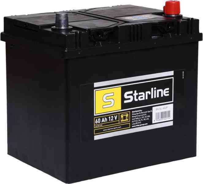 Autobaterie Starlie 12V 60Ah  s.p. 510A