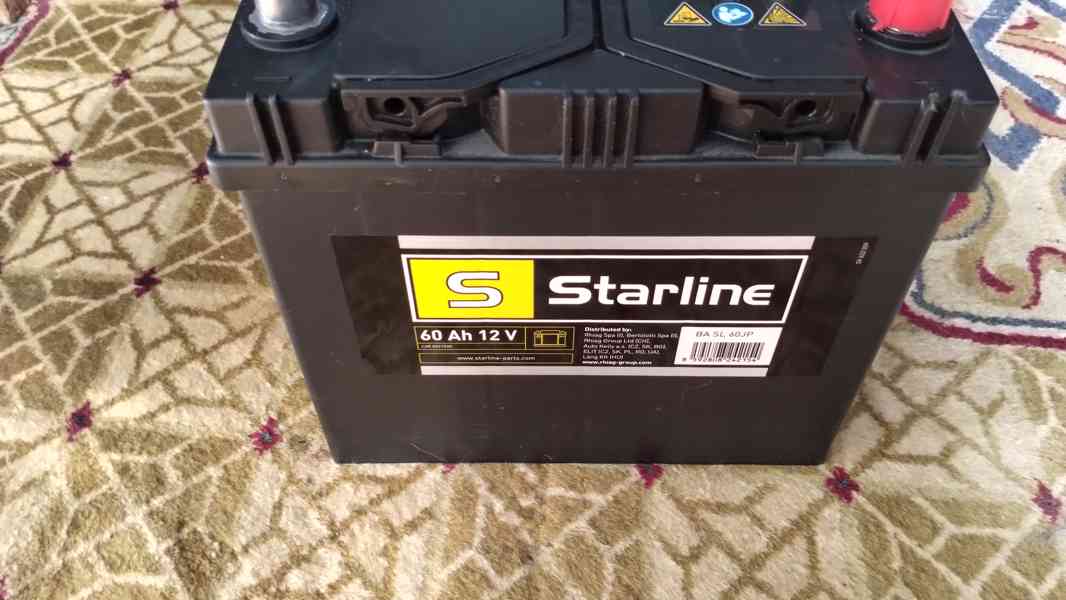 Autobaterie Starlie 12V 60Ah  s.p. 510A - foto 2