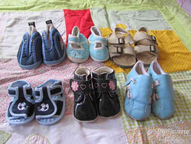 Capáčky, botičky sandálky pro miminko - foto 1
