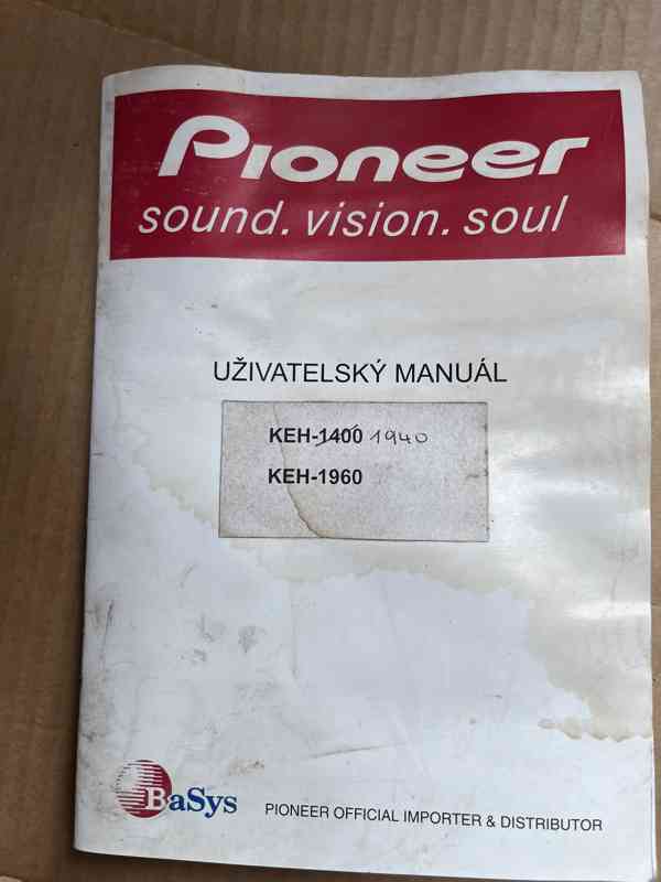 Autorádio PIONEER KEH - 1940, plně funkční - foto 7