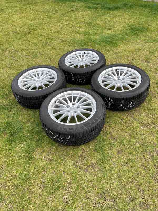 ALU KOLA 5X112 R17 , O. Audi , Pneu 6.8mm - foto 2