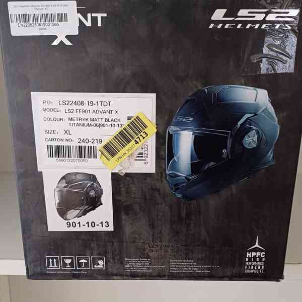 Silniční překlápěcí přilba LS2 Advant METRYK X - foto 10