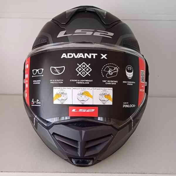 Silniční překlápěcí přilba LS2 Advant METRYK X - foto 3